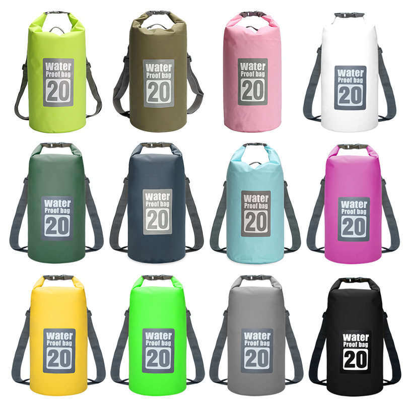 Dry Bag Backpack 30L Waterproof - Saco seco impermeável flutuante mochila 5l/10l/15l/20l/30l