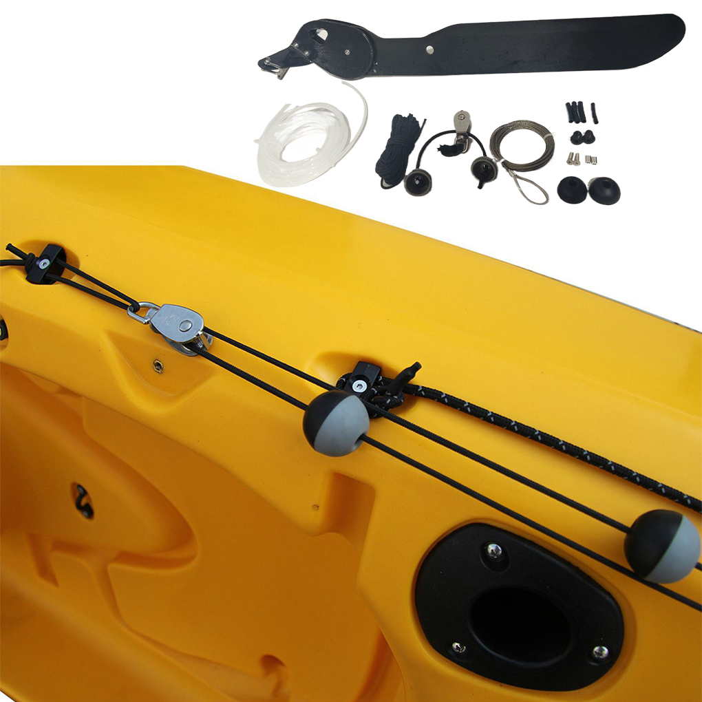 Kayak Rudder Kit Foot Control System - Kit De Ferramentas Do Sistema De
