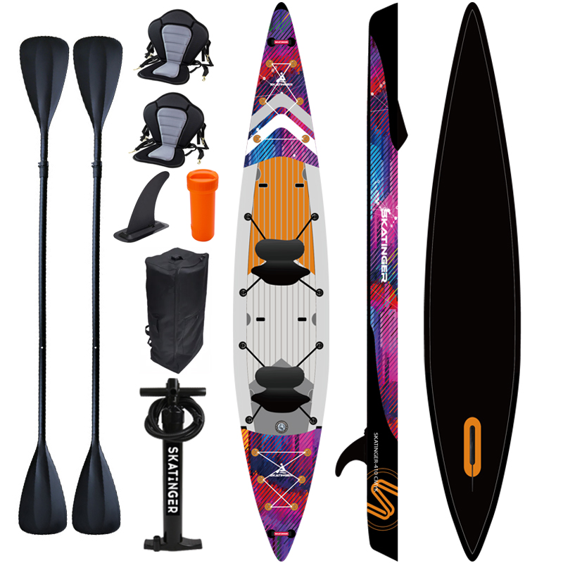 Inflatable Kayak 2 Person Drop Stitch - Caiaque Inflável Skatinger Drop Stitch para