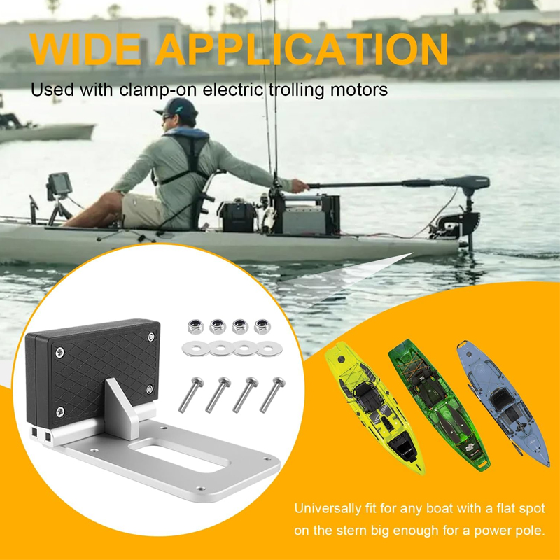 Electric Trolling Motor Kayak Mount - Suporte de Montagem para Motor de