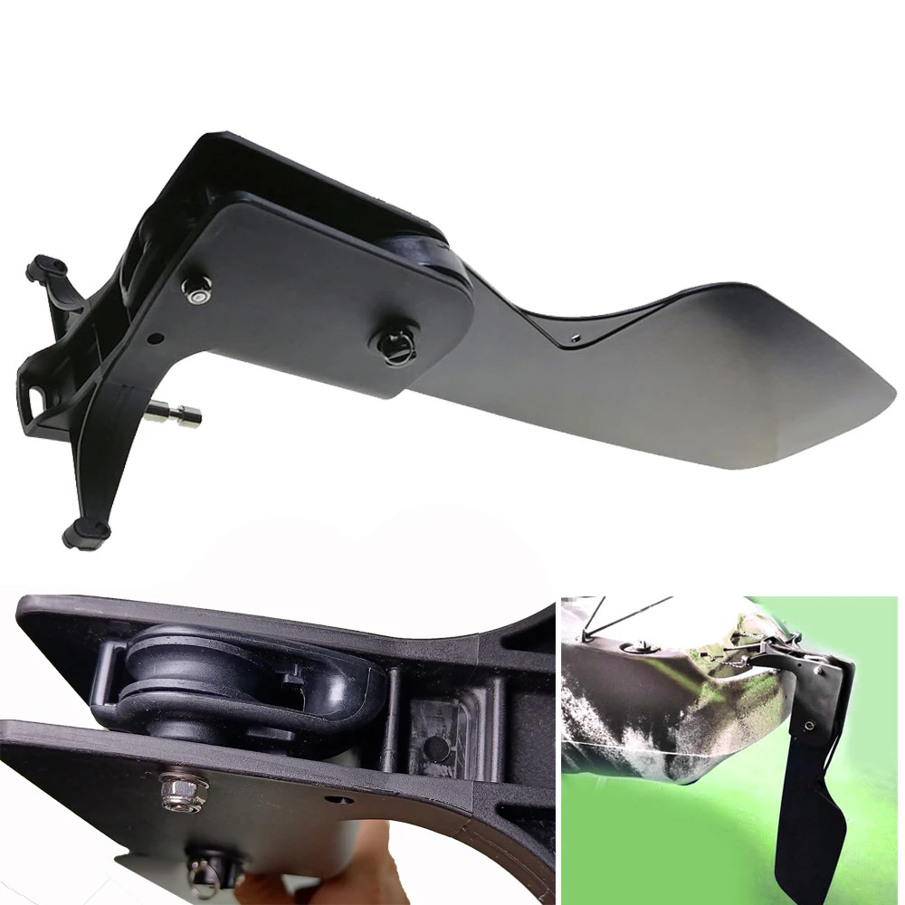 Kayak Rudder Kit Foot Control System - Canoa caiaque barco cauda caiaque leme