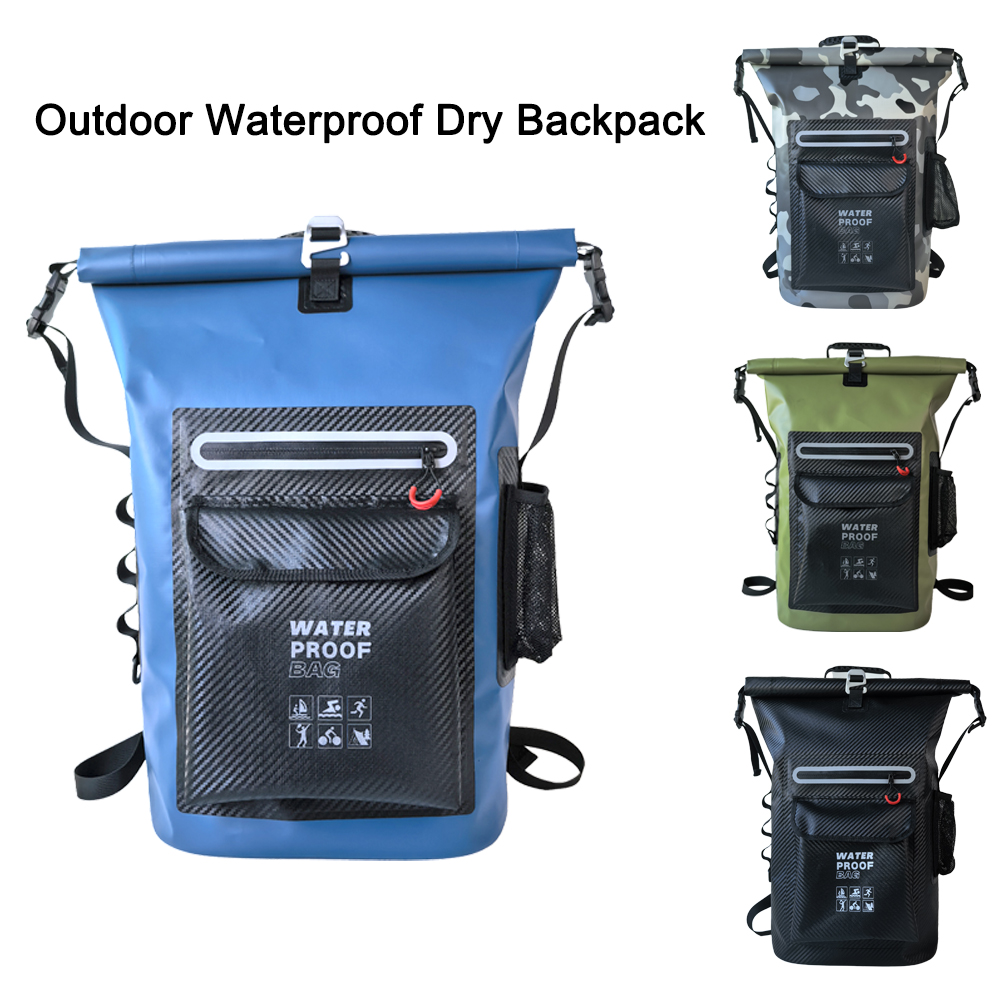 Dry Bag Backpack 30L Waterproof - Mochila Impermeável Dobrável de PVC de