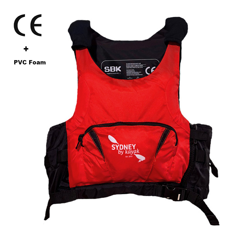 Kayak Life Vest Pfd Buoyancy Aid - Colete salva-vidas aprovado pela CE, com