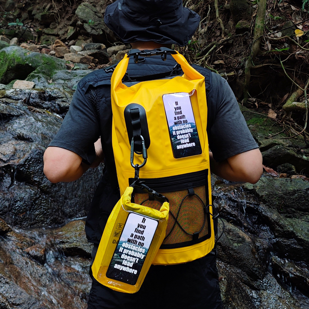    Bolsa Impermeável Roll Top - Dry Bag Backpack 30L Waterproof avaliação e preço