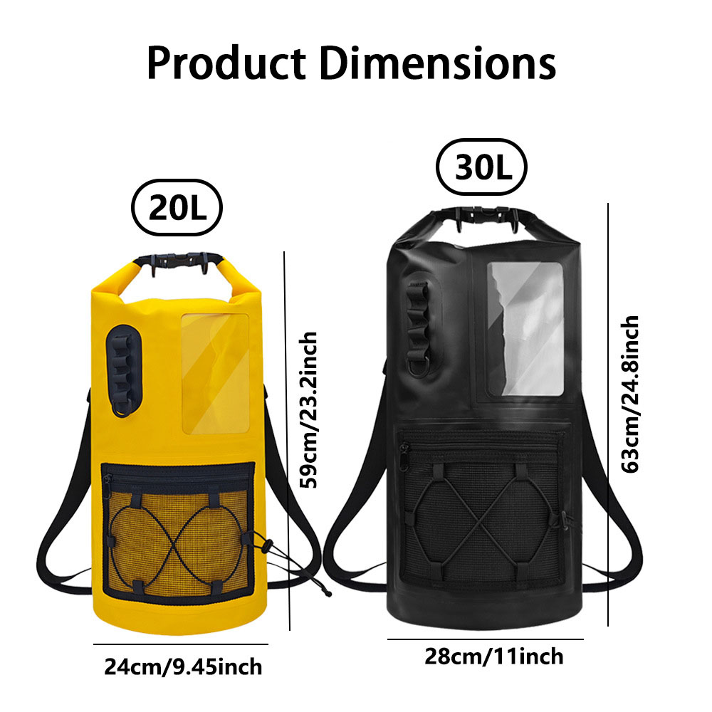    Bolsa Impermeável Roll Top - Dry Bag Backpack 30L Waterproof avaliação e preço