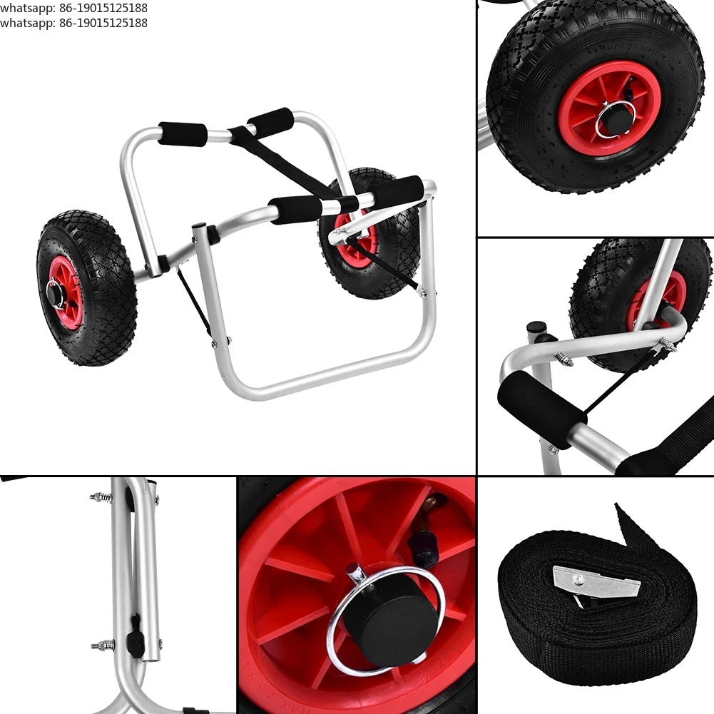 Carrinho de Transporte para Ca - Kayak Cart Trolley Carrier Dolly avaliação e preço