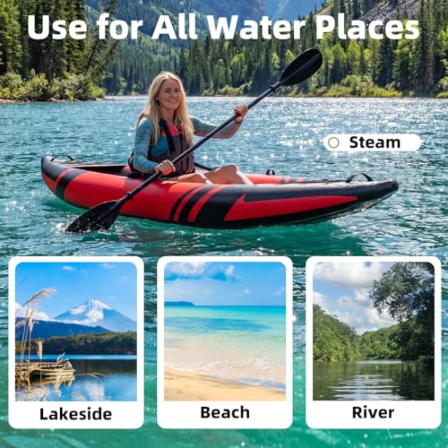 Caiaque inflável para 1 pessoa - Drop Stitch Touring Kayak 1 Person avaliação e preço