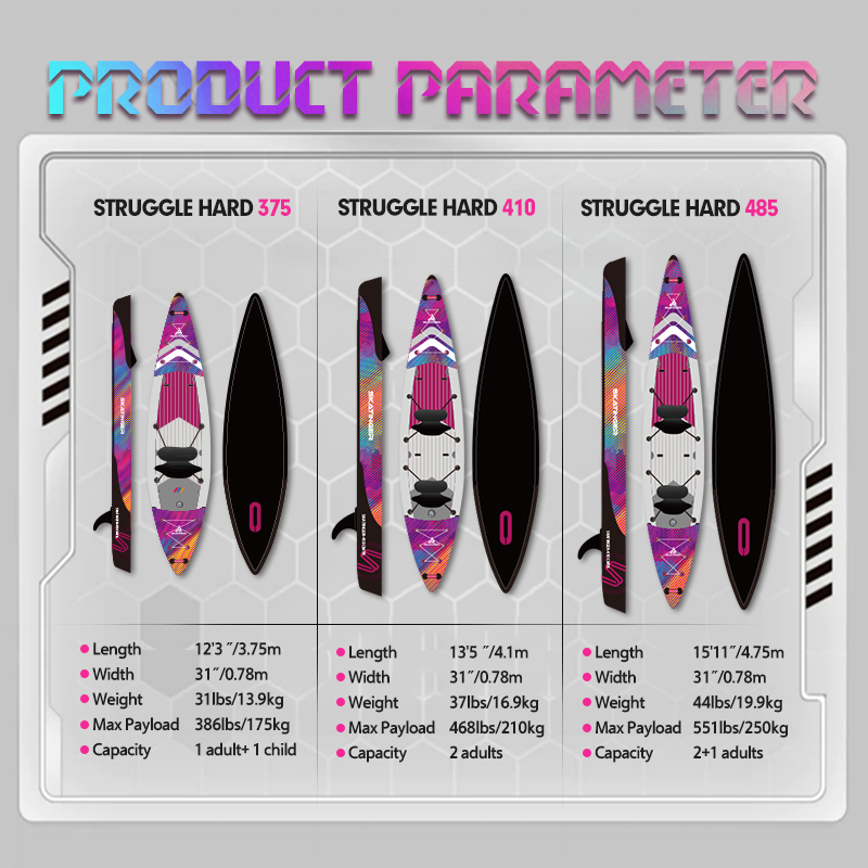 Caiaque Inflável Skatinger Dro - Inflatable Kayak 2 Person Drop Stitch avaliação e preço