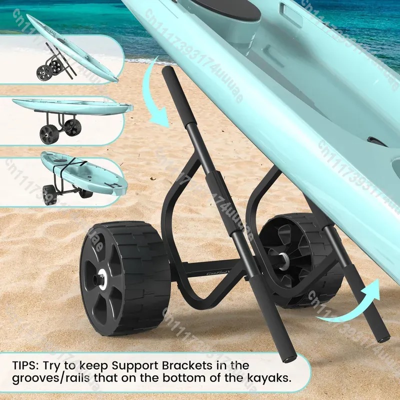 Carrinho de Transporte para Ca - Kayak Cart Trolley Carrier Dolly avaliação e preço