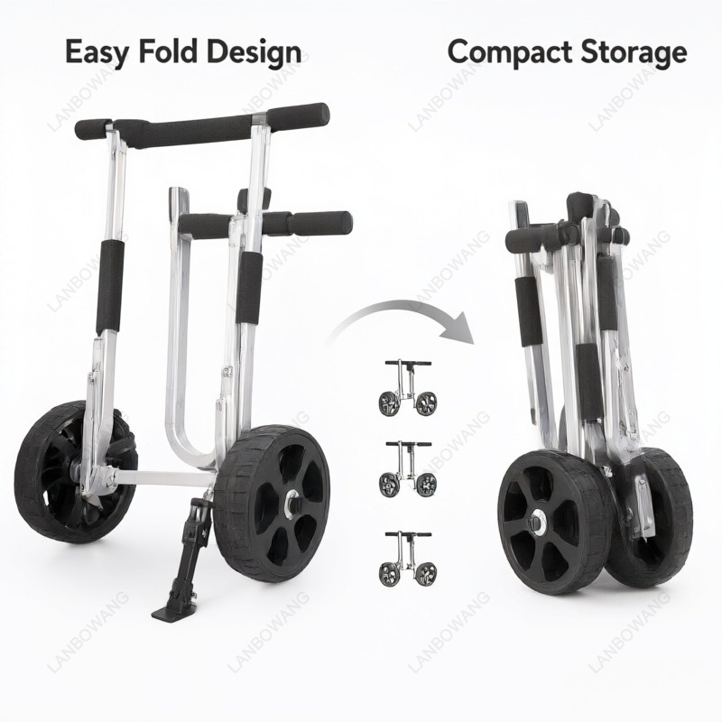 Carrinho robusto para transpor - Kayak Cart Trolley Carrier Dolly avaliação e preço