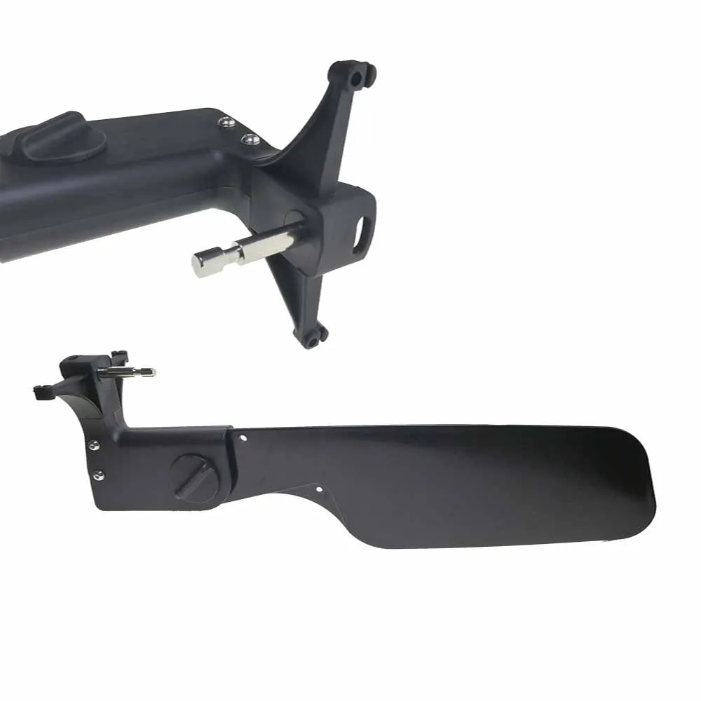 Canoa caiaque barco cauda caia - Kayak Rudder Kit Foot Control System avaliação e preço
