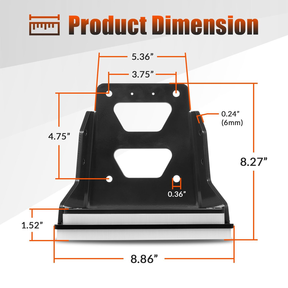 Suporte de popa para motor de  - Electric Trolling Motor Kayak Mount avaliação e preço