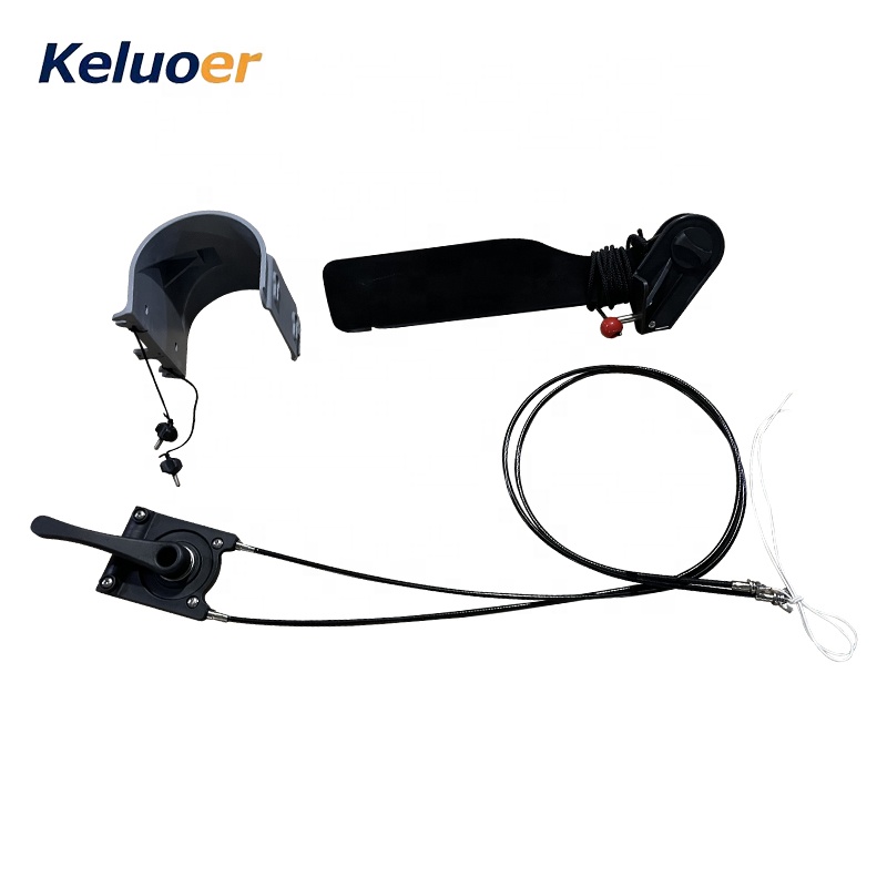 Para Acessórios de Caiaque: Lâ - Kayak Rudder Kit Foot Control System avaliação e preço