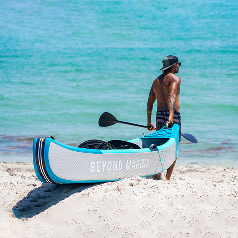 Caiaque Inflável Portátil para - Inflatable Kayak 2 Person Drop Stitch avaliação e preço
