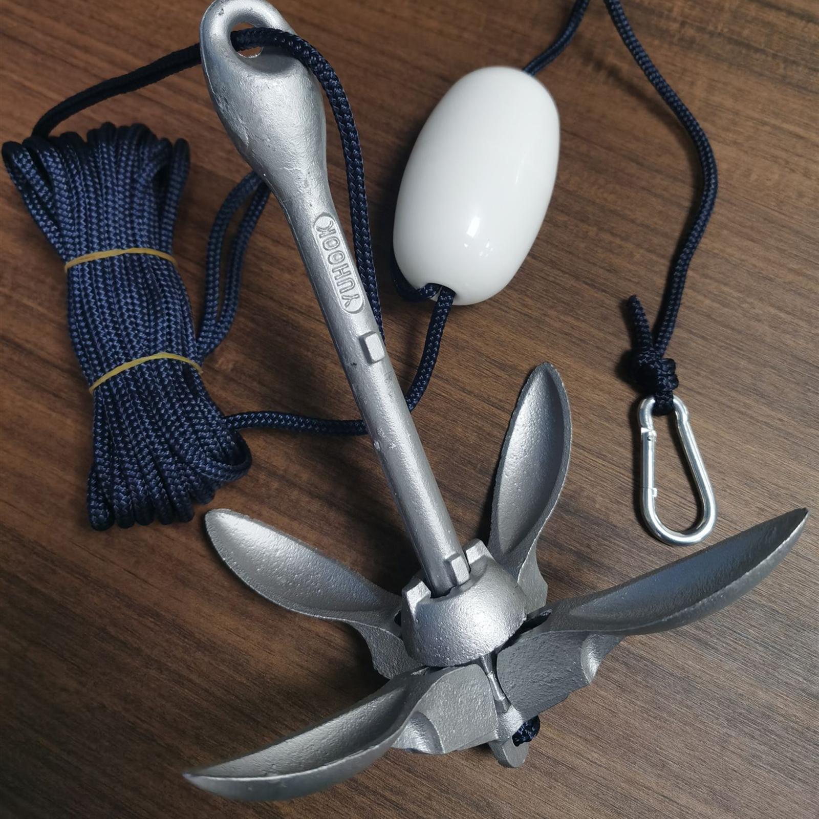 Kit de Âncora Dobrável para Ca - Kayak Anchor Kit Folding 1.5Kg avaliação e preço