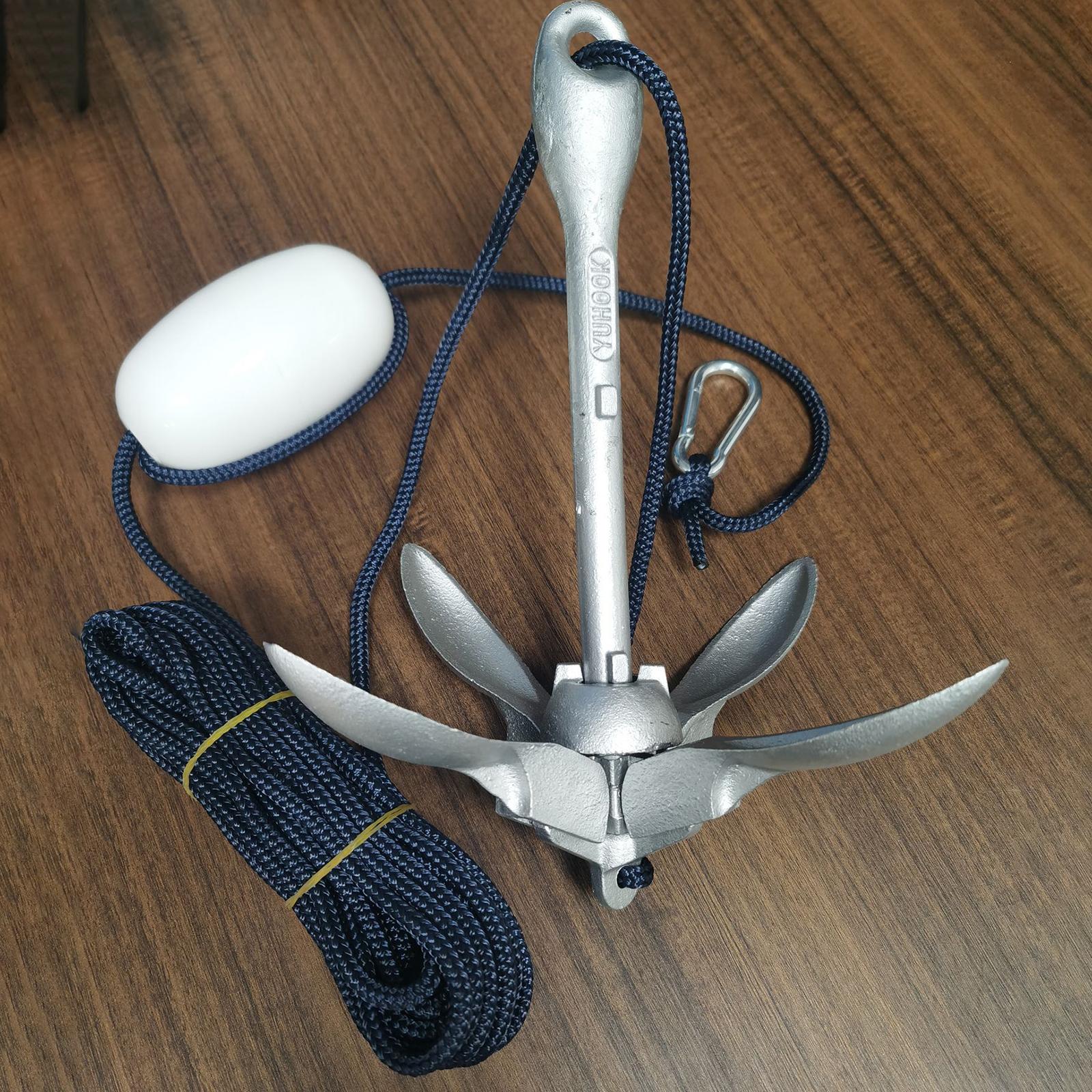 Kit de Âncora Dobrável para Ca - Kayak Anchor Kit Folding 1.5Kg avaliação e preço
