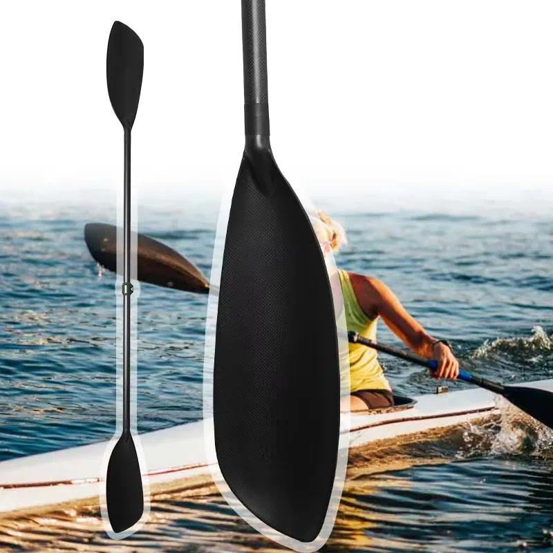 Remo de caiaque dobrável em fi - Kayak Paddle Carbon Fiber 2 Piece avaliação e preço