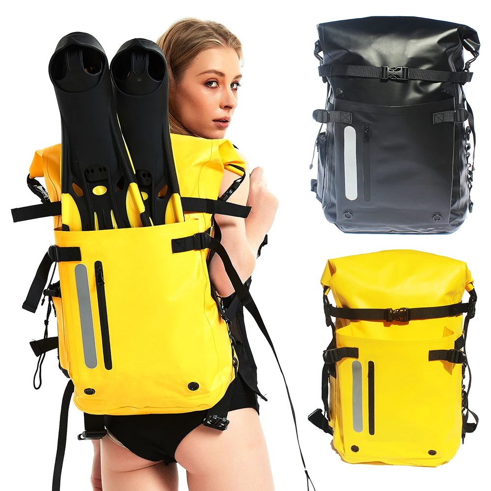 Mochila Impermeável de 30L com - Dry Bag Backpack 30L Waterproof avaliação e preço