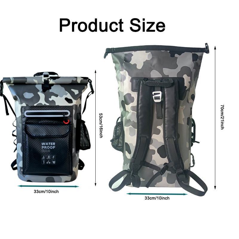 Mochila Impermeável Dobrável d - Dry Bag Backpack 30L Waterproof avaliação e preço