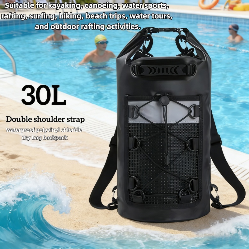 Bolsa Impermeável de PVC 30L p - Dry Bag Backpack 30L Waterproof avaliação e preço