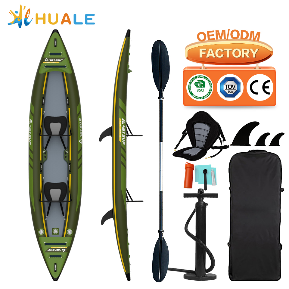 Caiaque Inflável de Pesca para - Inflatable Kayak 2 Person Drop Stitch avaliação e preço