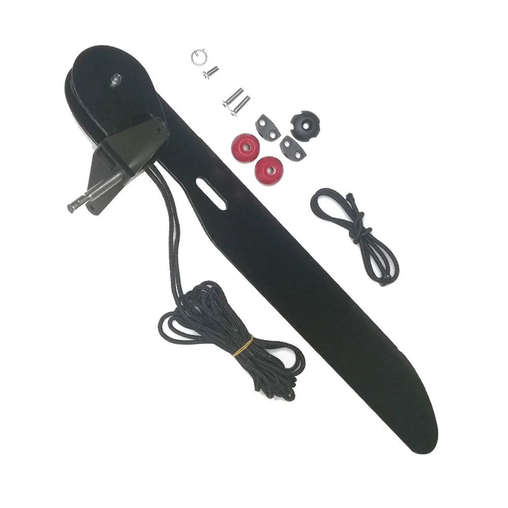 Liga de alumínio watercraft ra - Kayak Rudder Kit Foot Control System avaliação e preço