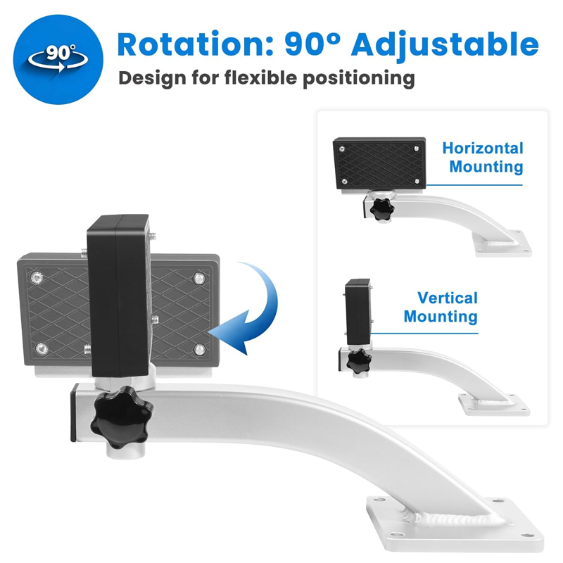 Suporte Ajustável de 90 Graus  - Electric Trolling Motor Kayak Mount avaliação e preço