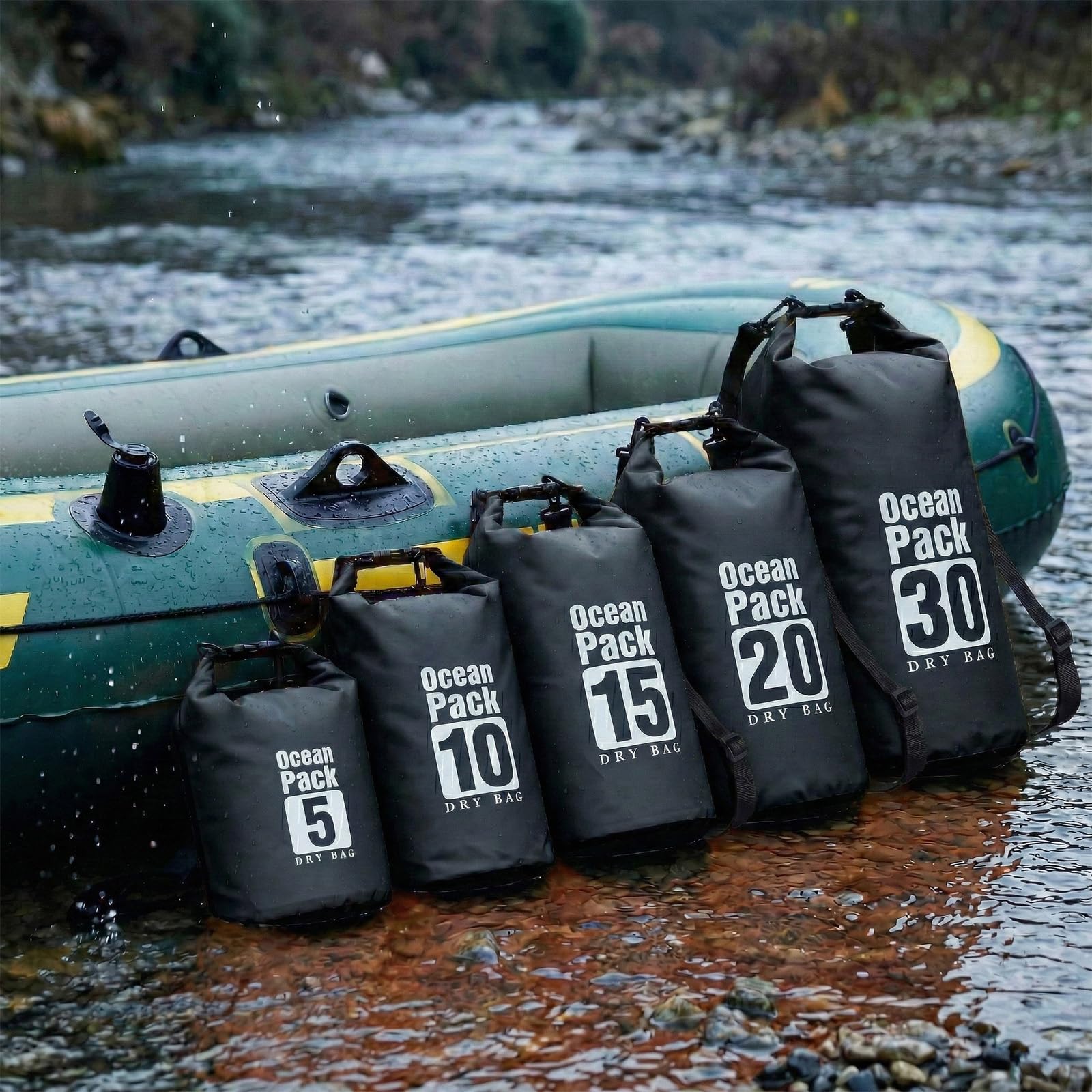 Bolsa Impermeável para Natação - Dry Bag Backpack 30L Waterproof avaliação e preço