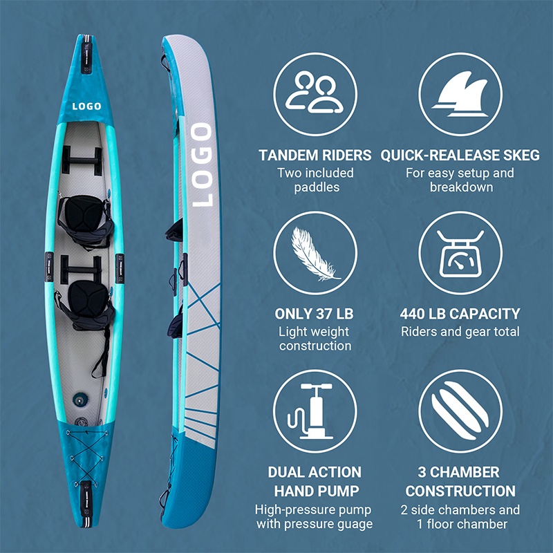 Caiaque Inflável Drop Stitch p - Inflatable Kayak 2 Person Drop Stitch avaliação e preço