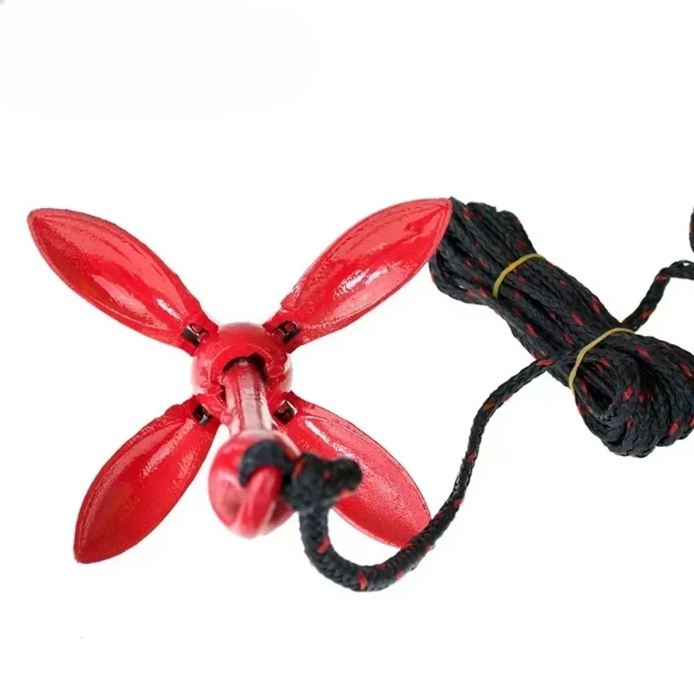 Kit de Âncora de Caiaque com G - Kayak Anchor Kit Folding 1.5Kg avaliação e preço