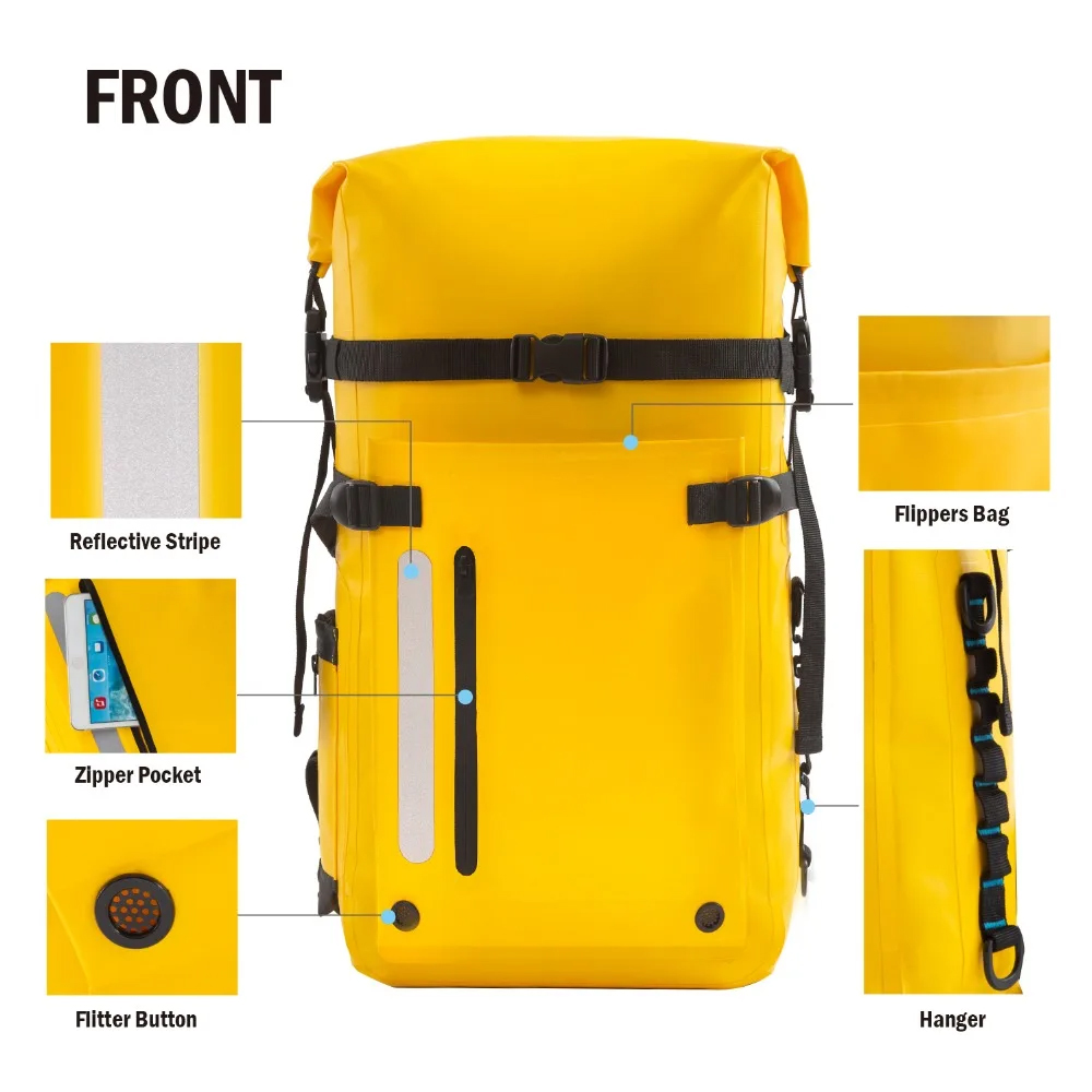 CXMMQQ 1 unidade de mochila im - Dry Bag Backpack 30L Waterproof avaliação e preço