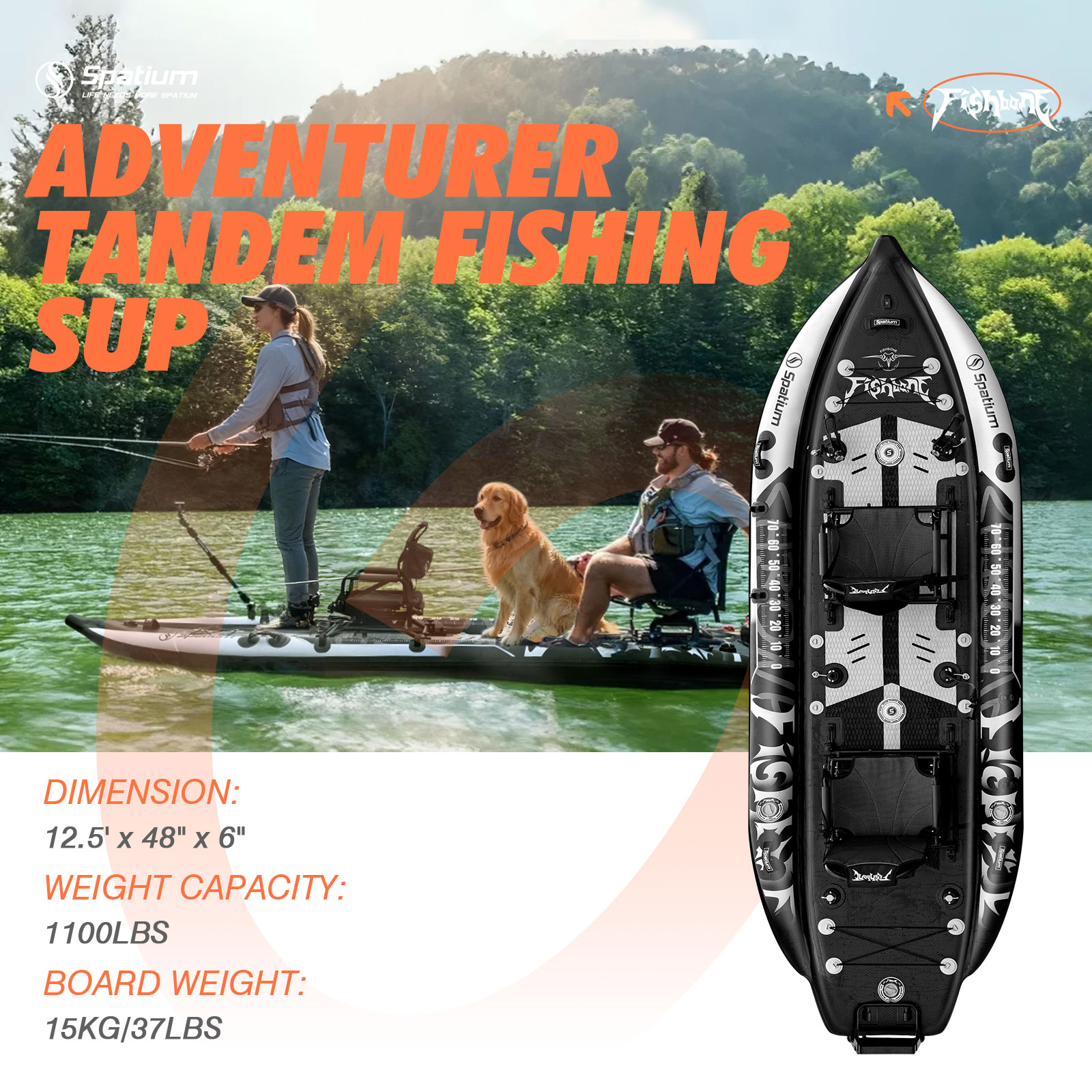 Canoa/Kayak Inflável para Pesc - Inflatable Kayak 2 Person Drop Stitch avaliação e preço