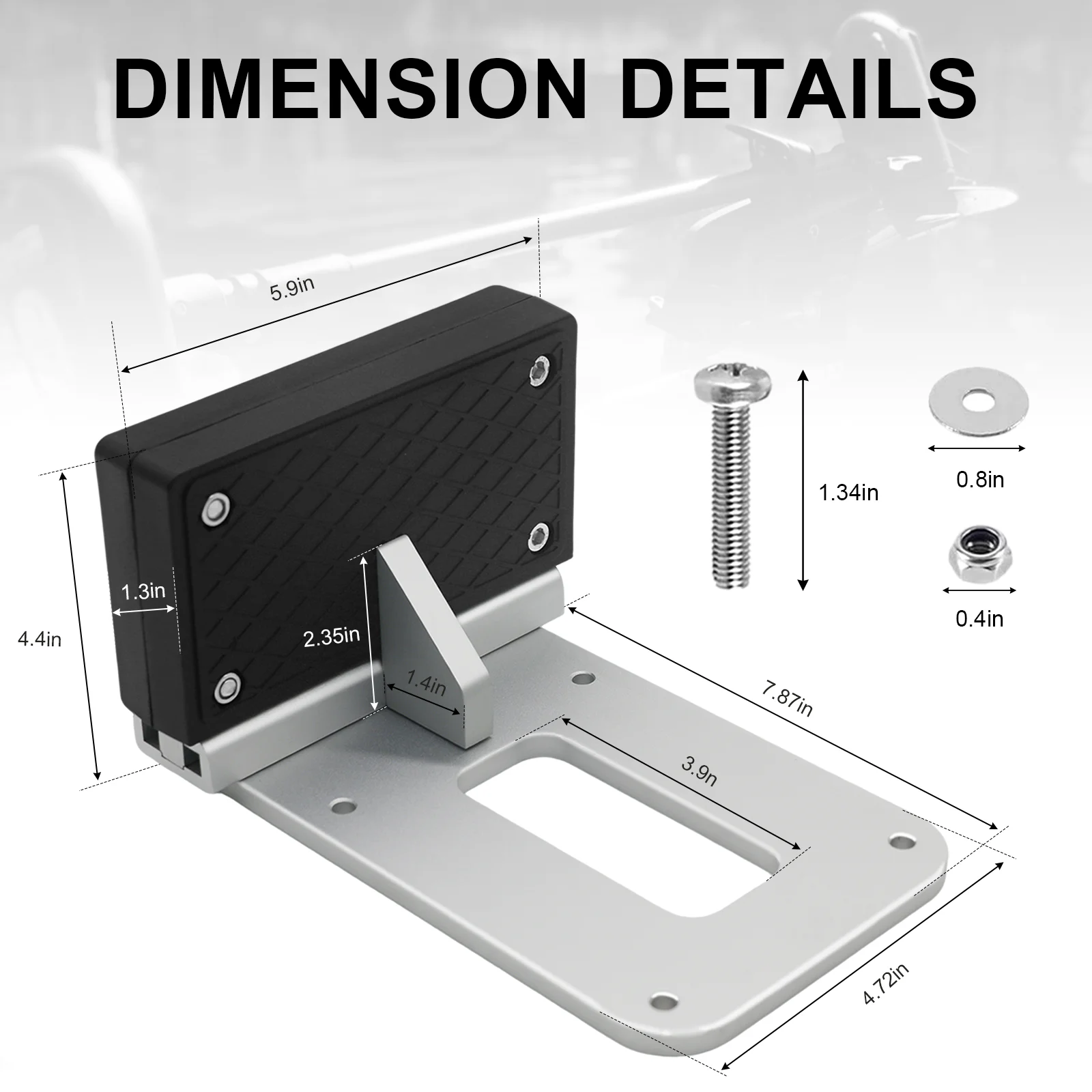 Suporte universal para motor d - Electric Trolling Motor Kayak Mount avaliação e preço