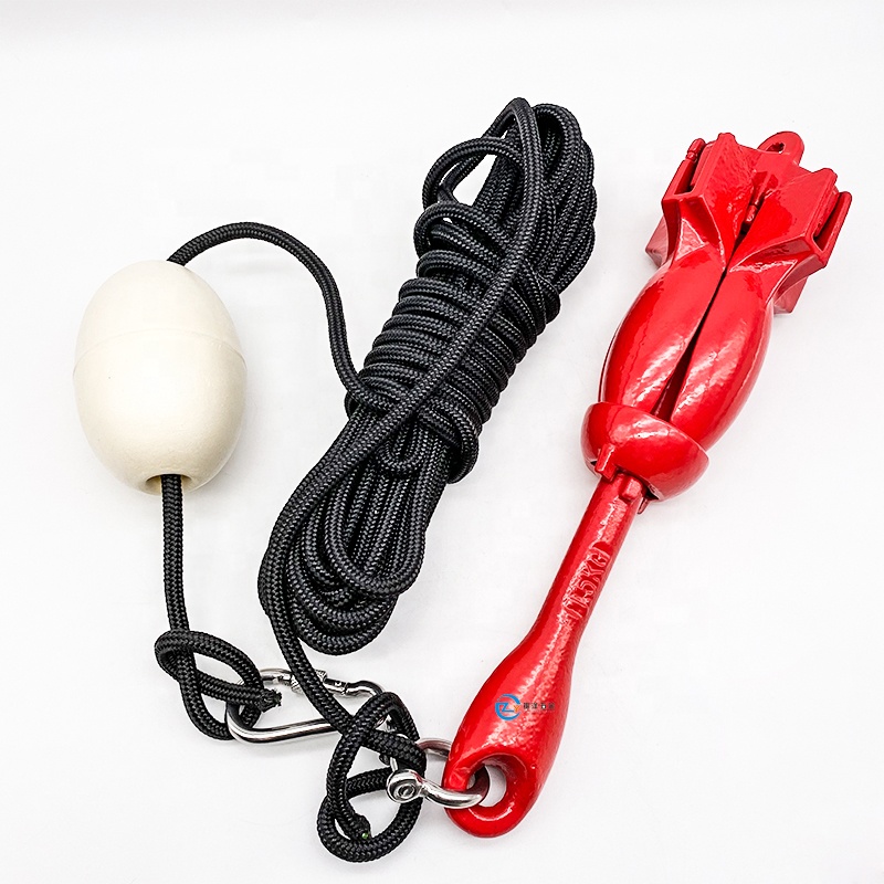 Âncora Dobrável de Aço Carbono - Kayak Anchor Kit Folding 1.5Kg avaliação e preço