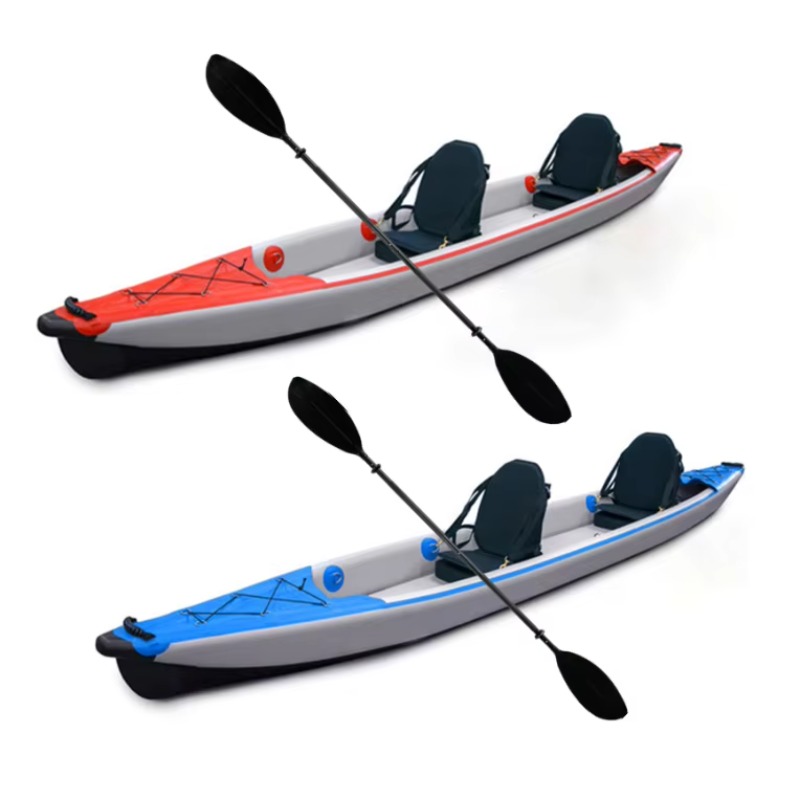 Caiaque Modular Inflável para  - Inflatable Kayak 2 Person Drop Stitch avaliação e preço