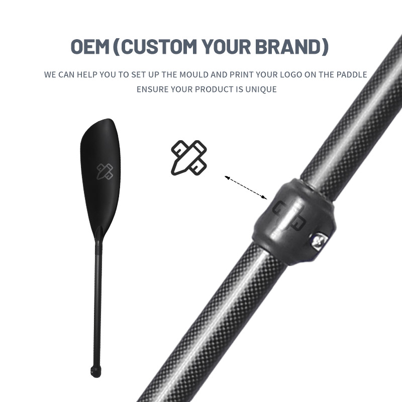 Acessórios para barco de remo  - Kayak Paddle Carbon Fiber 2 Piece avaliação e preço